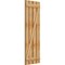 Ekena Millwork Spaced Board-n-Batten Shutters w/Z-Bar, Rough Sawn Western Red Cedar, 23W x 68H, PR RBS06Z23X068RWR - alternate 5